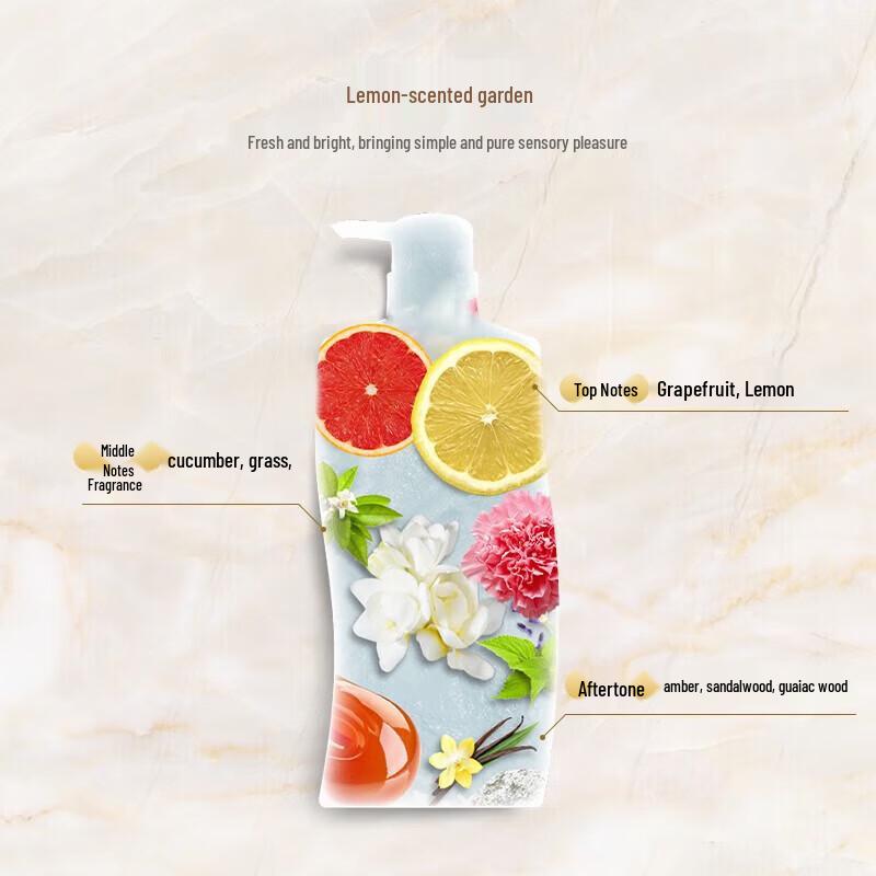 SLEK Deep Cleansing Refreshing Lemon Shower Gel 1L