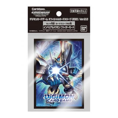 Bandai Digimon Card Game Official Card Sleeve 2021 Ver.2.0 Imperialdramon: Fighter Mode