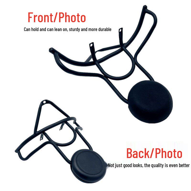 Universal Electric Scooter Rear Rack with Backrest for Yadea, Aima, Micai, and Little Turtle King Models