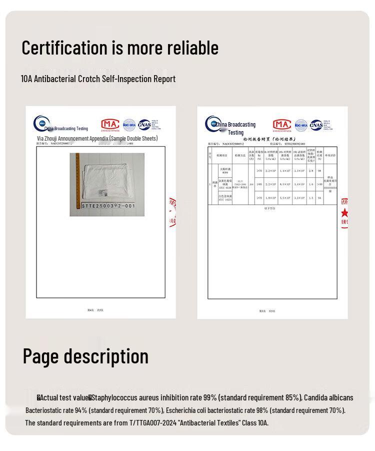 FitonTon Men's 3-Pack Pure Cotton Antibacterial Boxer Briefs