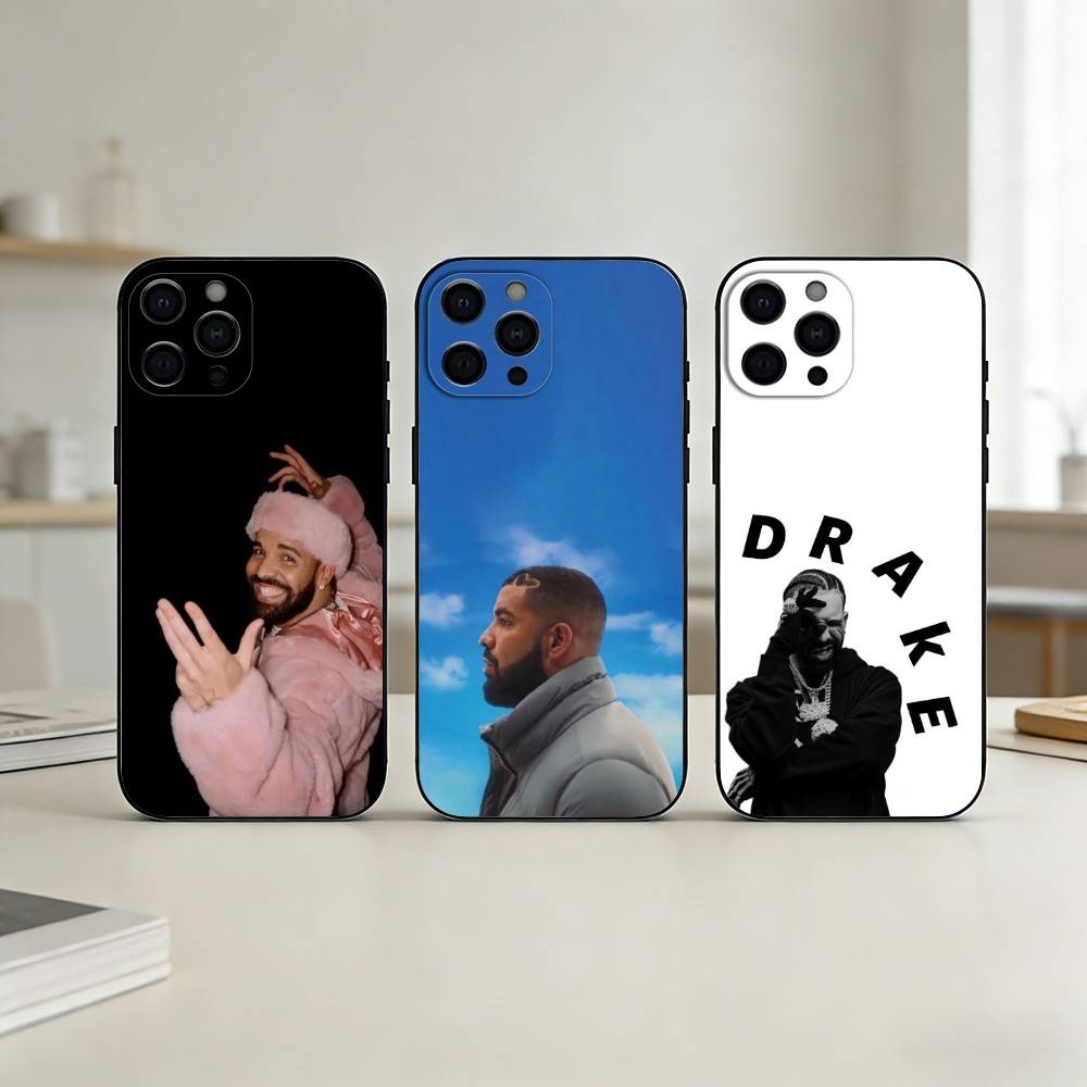 Singer Drakes Ablum Phone Case For iPhone 17,16,15,14,13,12,11 Plus,Pro,Max,Mini Silicone black Soft Cover