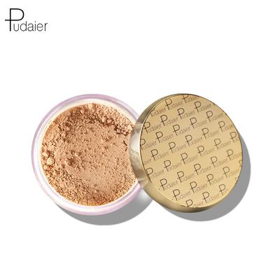 Pudaier Make-up Mat Sedefli Pudra Aydınlatıcı Pudra Kapatıcı Sabitleyici Pudra Bal Tozu