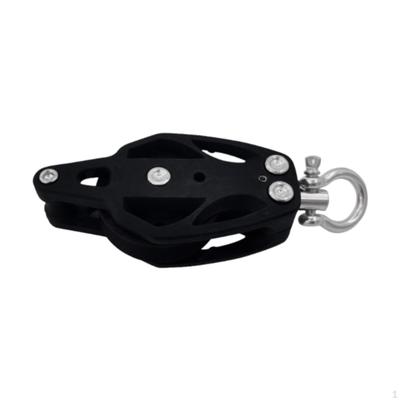 Heavy Duty Swivel Wheel Pulley Block for Boat and Yacht Applications