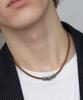 Collar de Cuero Genuino Acha Rakel _ Marrón