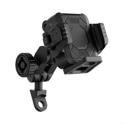 28GC Phone Holder, Motorcycle Mount Anti Theft Phone Holder, Handlebar Cellphone Clamp, Scooters Phone Clip