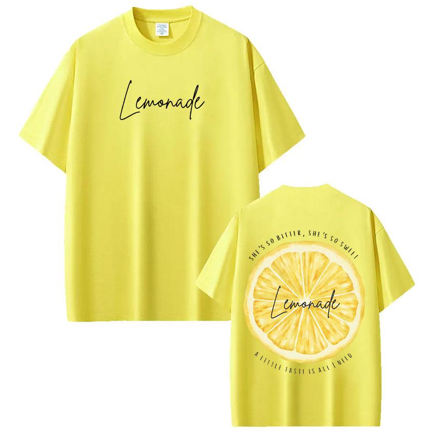 Rapper Louis Tomlinson Lemonade Grafiche Moda Maglietta Uomo Donna Hiphop T-shirt Manica Corta Ampia Casual Alta Qualità Magliette