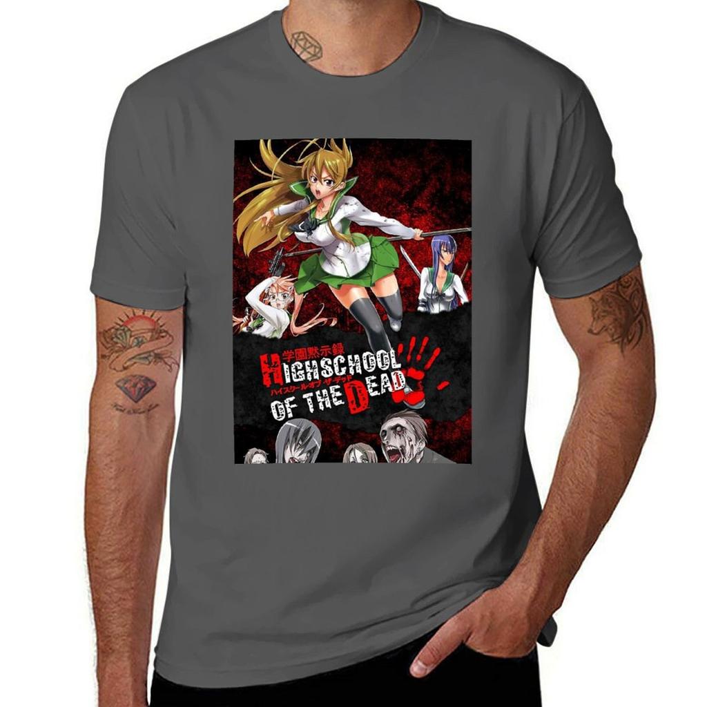 High School of the Dead TShirt Basic Lightweight Short Sleeve Tee