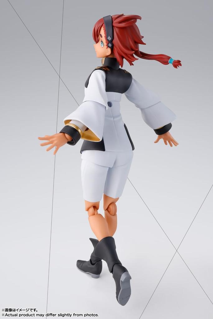 TAMASHII NATIONS Mobile Suit Gundam Witch of Mercury Thretta Mercury 140mm painted movable figure S.H.Figuarts approx. PVC&ABS