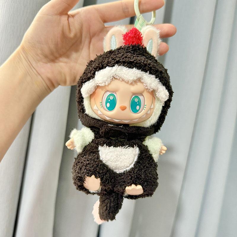 Original Second Generation Labubu Monster Have A Seat Series Cute Doll Clothestoy Ornaments Only Clothes Cute Doll Toy Gift