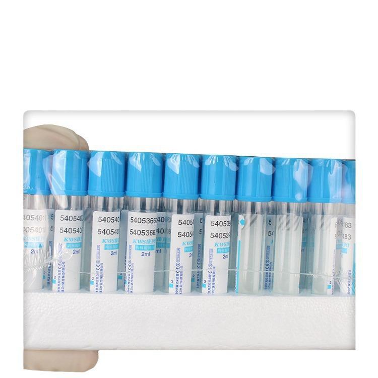 Kang Weishi Blue Cap Sodium Citrate Coagulation Tube - 1:9 Vacuum Blood Collection