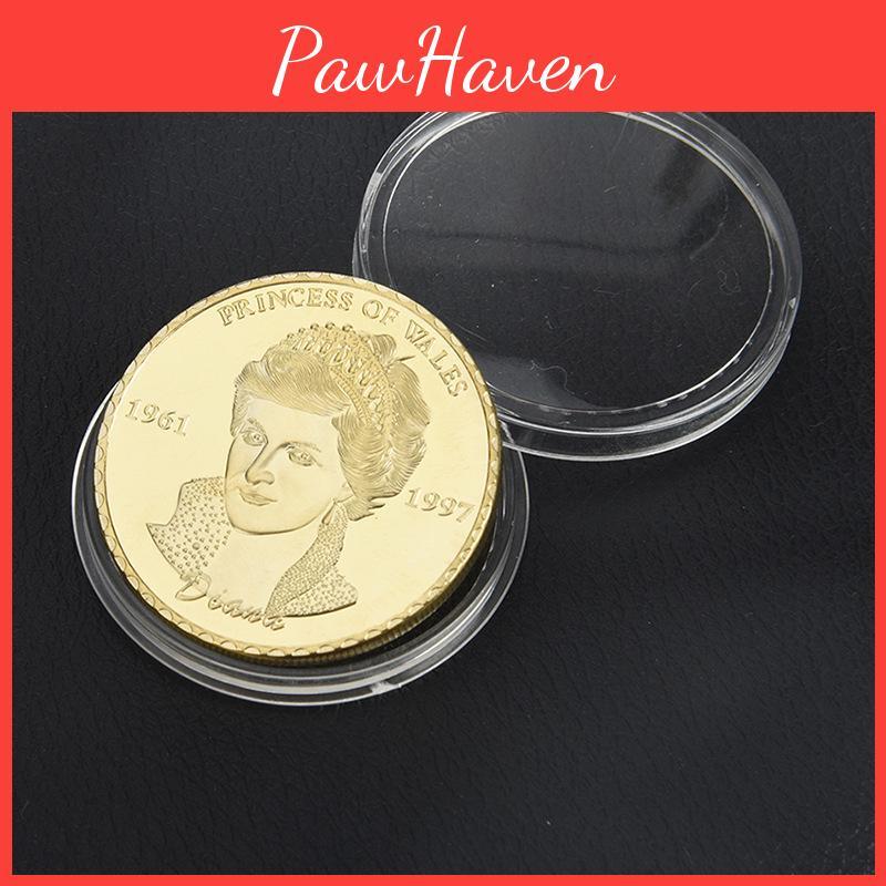 Of Diana Wales Btc013 Princess Rose Gold Coin Commemorative Coin Collection Commemorative Coin