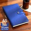 A5 Custom Logo Engraved Thickened Business Office Notebook