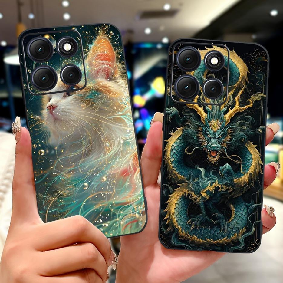 For Motorola Moto G86 Power Case Luxury Buttefly Painted Cover Soft Silicone Case For Motorola Moto G86 G 86 MotoG86 Power Shell