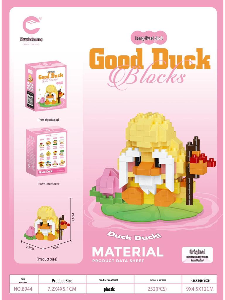 Compatible Lego Micro Cartoon Figurine Building Block - Educational Toy for Kids