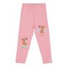 Lilly & Sid Girls Embroidered Patch Leggings