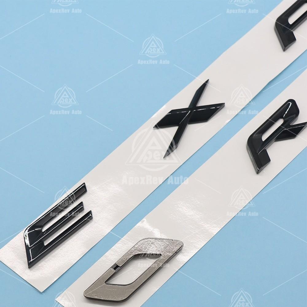 3D Gloss Black Front Hood Letters For Explorer Sport Emblems -2024 Modified