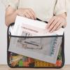 Large Capacity Block Toys Storage Bag Transparent Zipper Puzzle Block Organizer Bags Cosmetic Storage Organizer Bag