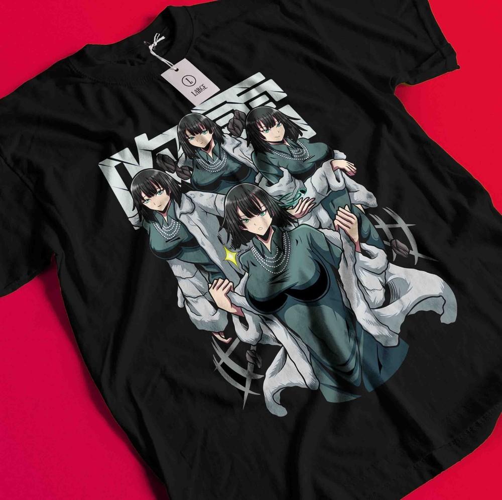 

One Punch Man T-Shirt Fubuki Shirt Garou Tshirt Saitama Genos Anime Manga OK Tee BB1239 S