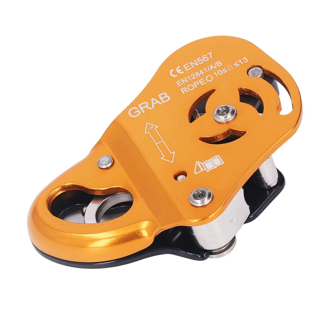 Outdoor Mountaineering Movable Rope Grabber Climbing Self Locking Fall Arrester Descending Protector