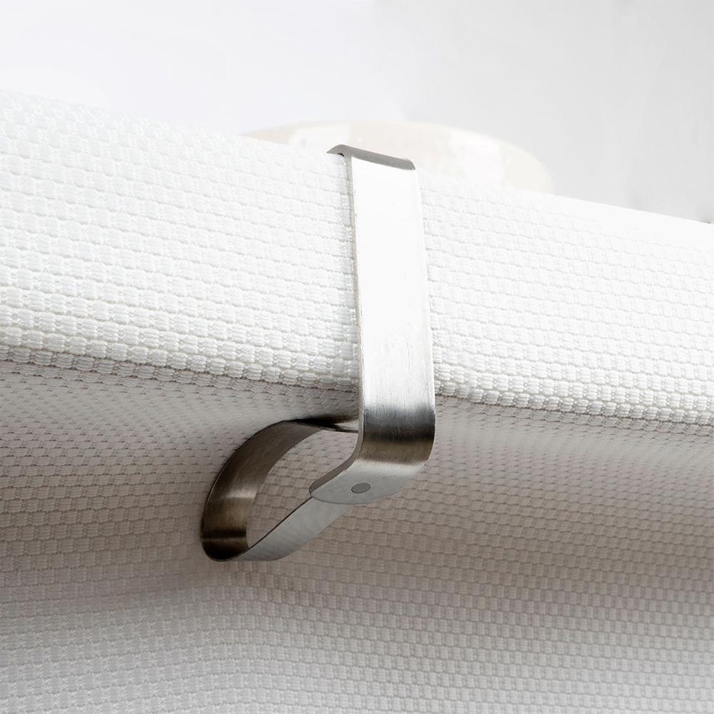 4x Steel Metal Clips Holder Clamp for Tablecloth, Oilcloth, Table Top