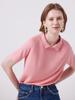 AYIHOLIC CASHMERE Reversible Collared Polo Knit