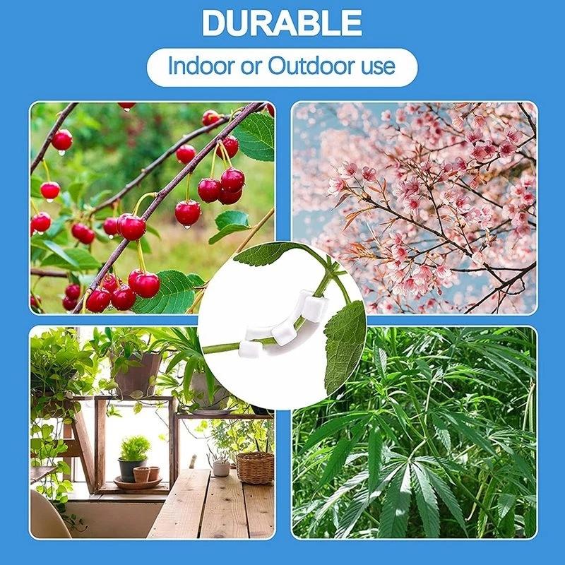 10/20/30PCS 90 Degree Plant Bender for Low Stress Training Plant Training Curved Plant Holder PETG