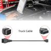Professional Diagnostic Conversion Cable Cord Suitable for GAZ Truck Fault Detection Scanner Adapter Wire 12Pin To 16Pin