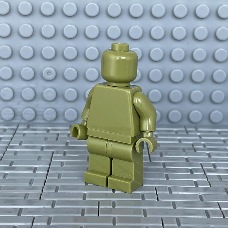DIY Transparent Minifigure Building Blocks - Plain & Multi-color Paintable
