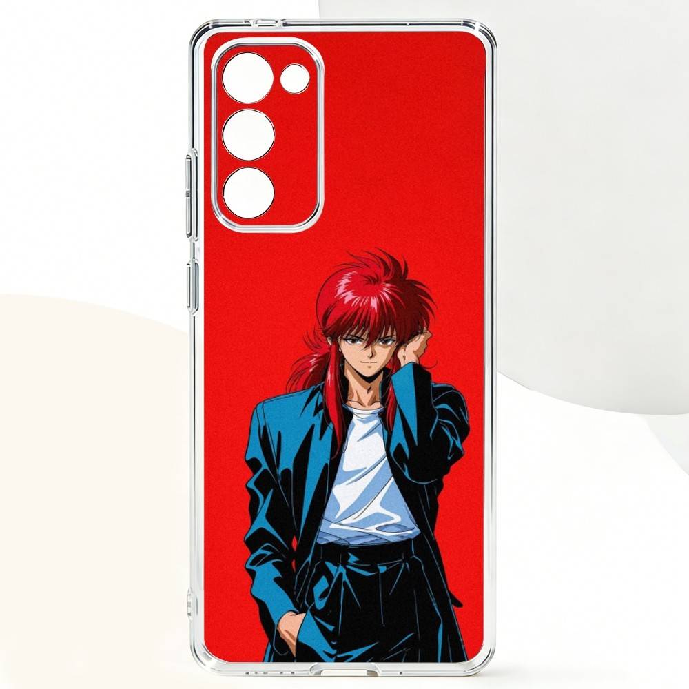 Anime Y-Yu Yu H-Hakusho-O Phone Case For Samsung Galaxy A,71,70,52,51,40,31,50,50S,30S,21S,12,10,Note20ultra Transparent Cover