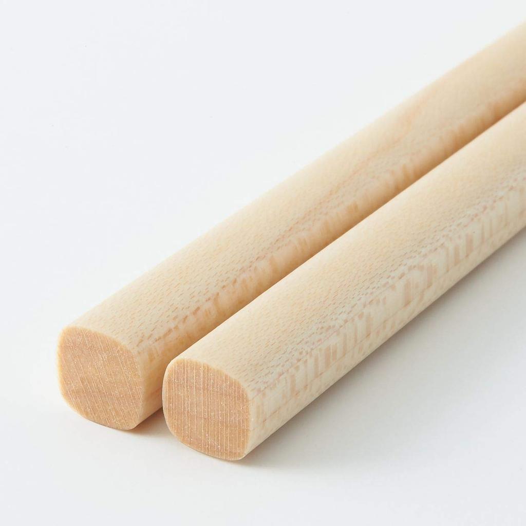 MUJI Maple Dishwasher Washable Chopsticks 23cm Natural 82088410,