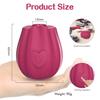 Rose Vibrator Vagina Sucking Vibrator Sucker Oral Licking Clitoris Stimulation Powerful Sex Toys For Women Rose Vibator Toy