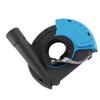 Angle Grinder Grinding Dust Shroud Blue Black 5inch Multifunctional Angle Grinder Dust Collector For Grinding Stone