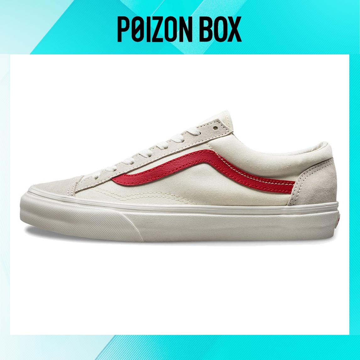 

Vans Style 36 Marshmallow Racing Red