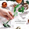 CAOX Christmas Theme Glass Champagne Flute