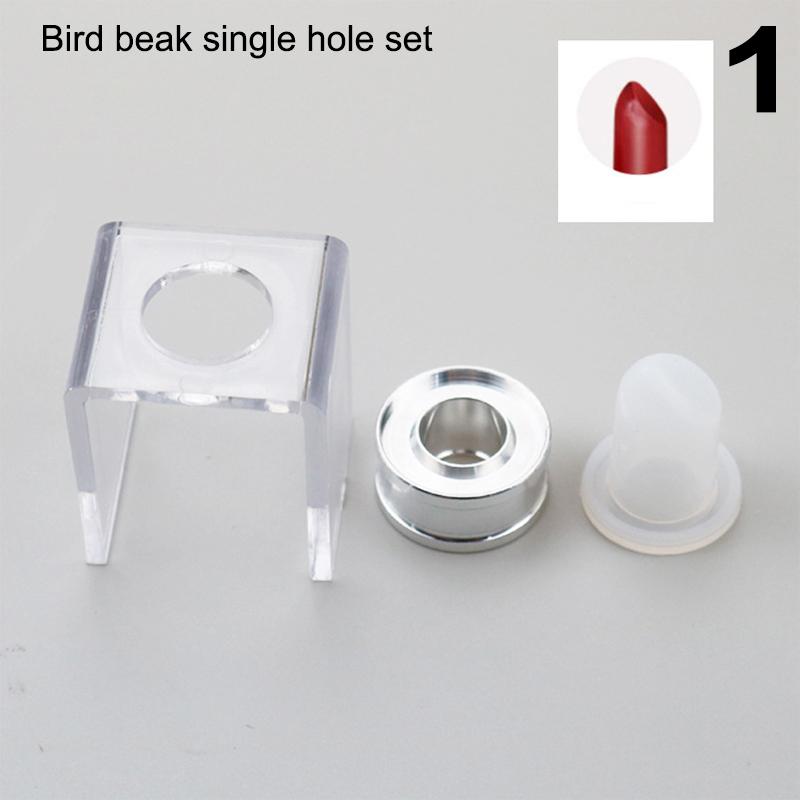 Diy Self-Made Handmade Handmade Craft Tool Lipstick Material Kit Small Sample Nozzle Empty Tube Silicone Aluminum Mold Lipstick