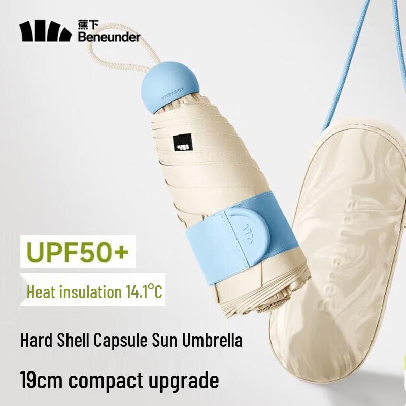 Beneath the Banana Anti-UV Capsule Sun/Rain Umbrella