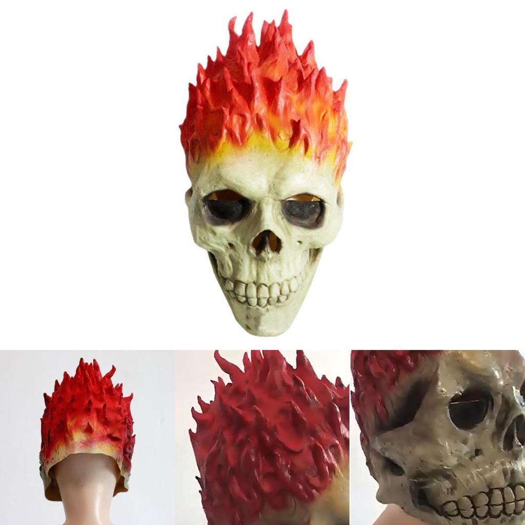 Halloween Face Paint Ghost Rider Mask Skull Car God Mask Soul War Car Mask