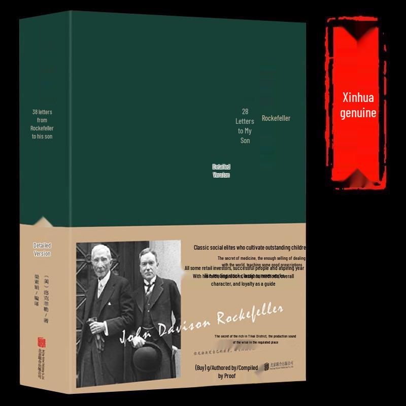 Rockefeller s 38 Letters to His Son: Genuine Edition Family Education Book October 2023