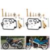 2 Sets Carburetor Repair Rebuild Kit with Sealing Components Fit for Suzuki GS500E