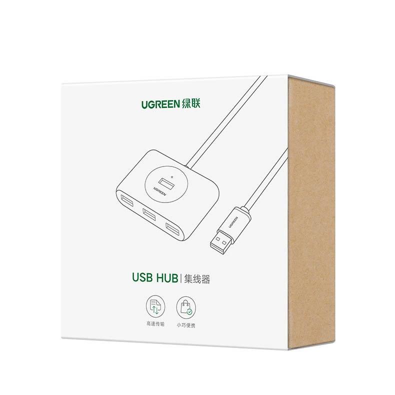Ugreen Multifunctional Usb Hub - 4 X Usb 3.0 1M White (Cr113)