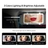 HD Mirror Car LEDMakeup Mirror Three Gear Adjustment Sun Visor Plate Interior RearMirror Dimmable Touchscreen Auto Vanity Mirror