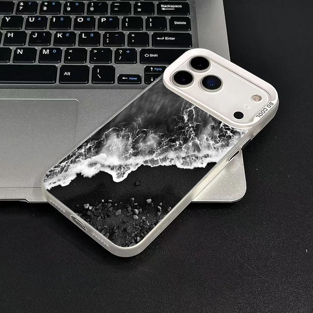 Coastline Landscape Phone Case Case for iPhone17 16 15 14 13 12 11 Pro/ Max/Plus Shock-proof Rear Cover Anti-fingerprint