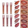 6 Colors Available Liquid Mouth Red Lip Glaze Matte Lip Mud Velvet Non-stick Cup Mist Matte Lip Gloss