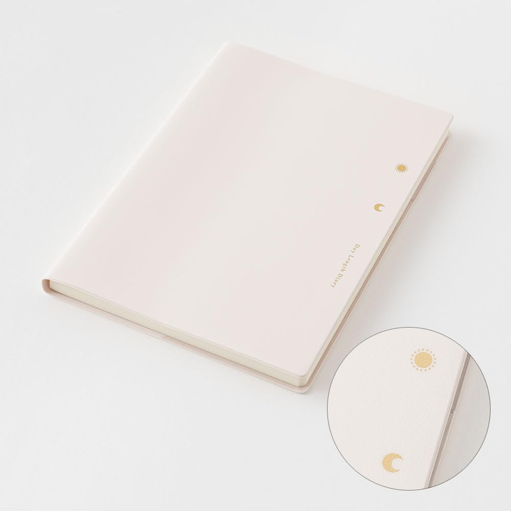 Midori the Length of the 22397006 December "Feel Day" Planner, 2026, B6, Weekly, Ivory, (Starts 2025)