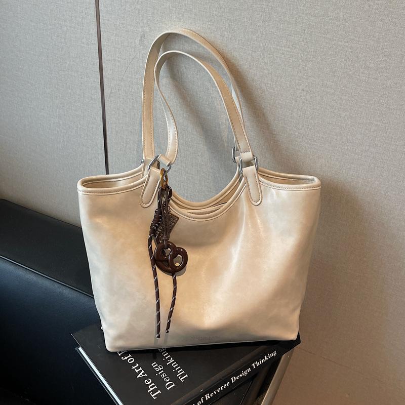 2025 new niche versatile large-capacity tote bag women's messenger bag class commuter bag shoulder bag handbag