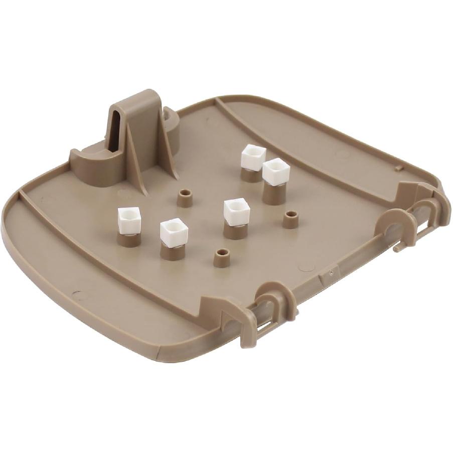 Tan Overhead Console Sunglass Holder for Ford F-250 F-350 F-450 F-550 Super Duty 2002 2003 2004