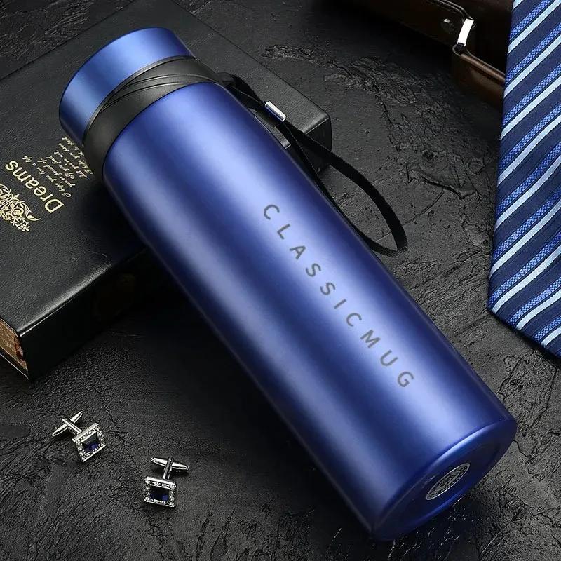 1500ml/1100ml/650ml Portable Double Stainless Steel Vacuum Flask Coffee Tea Thermos Sport Travel Mug Large Capacity Thermocup