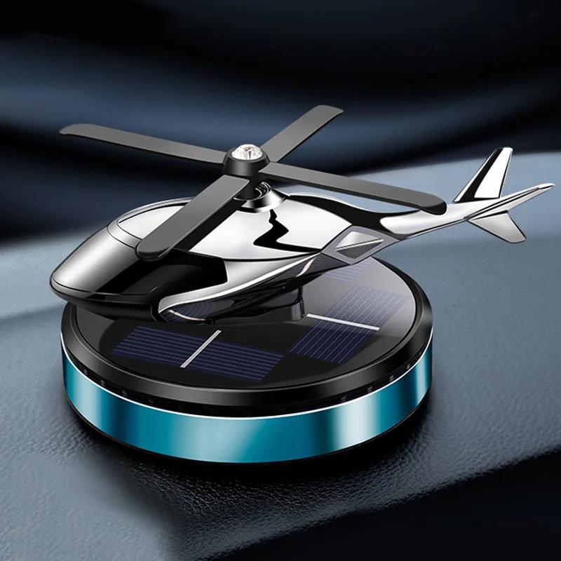 

Украшение центральной консоли автомобиля, модель вертолета на солнечной батарее, вращающаяся, красный ароматизатор для автомобиля, индивидуальные аксессуары для салона