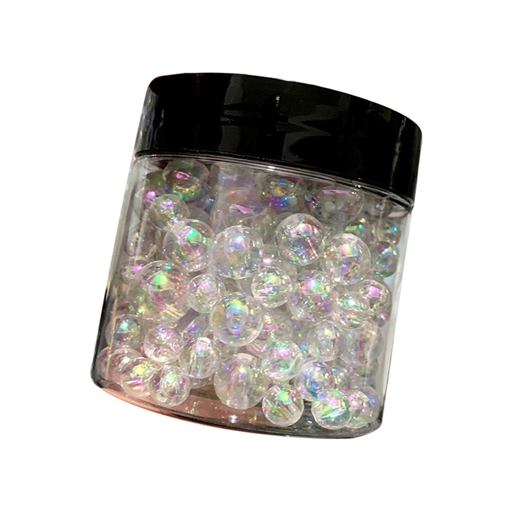 Acrylic Beads Chunky Bubblegum Ball Loose Spacer Beads Assortment for Women Girl