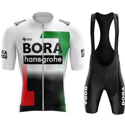 Radfahren 2026 Sportbekleidung UCI BORA Trikot Herren Profi-Team Ausrüstung Trägerhose Sommerkleidung Tricuta Herren Outfit Bluse Gel-Shorts Set Mtb